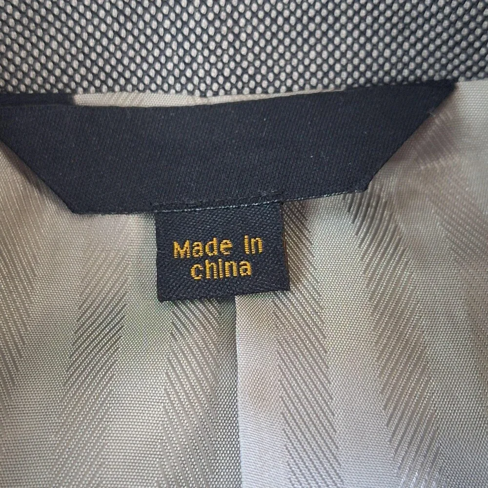 Baroni Suit Mens 48 42x27 Gray Wool Super 150s Double Vent 2 Btn 2 Piece Formal